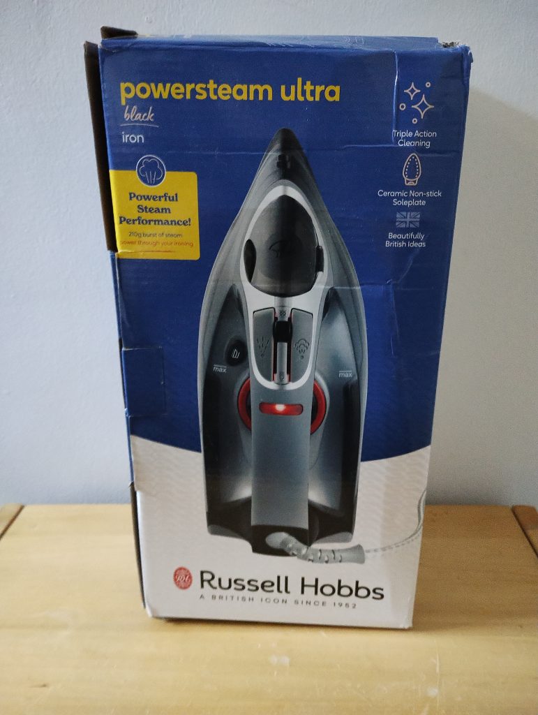 Russell Hobbs Powersteam Ultra Iron in Black