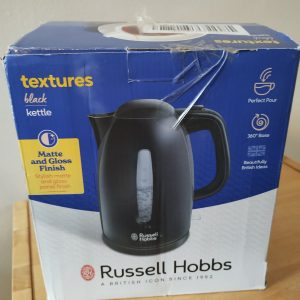 Russell Hobbs Textures Kettle in Black
