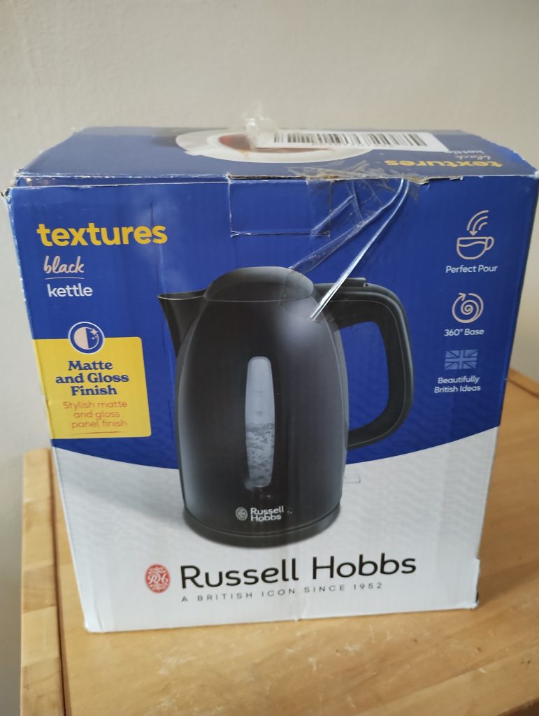Russell Hobbs Textures Kettle in Black